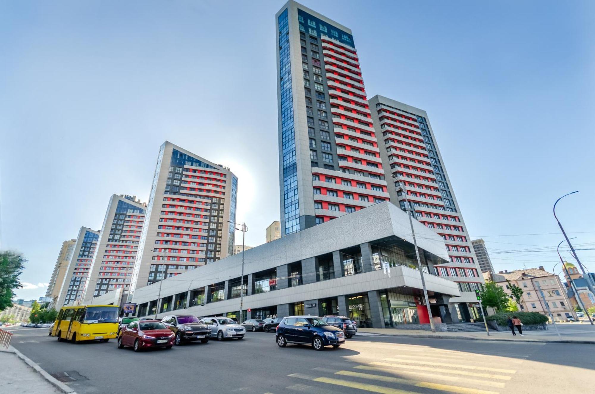 Petrovdom 234-241-86-96 In City View Apartments At Rc Kvartet,Near Central Railway Station 基輔 外观 照片